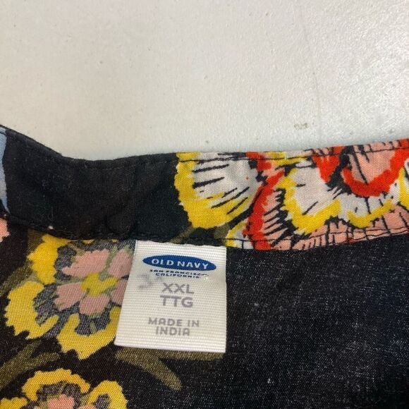 OLD NAVY Women’s Dress Multicolored Size XXL TTG EEG Floral - Picture 6 of 9